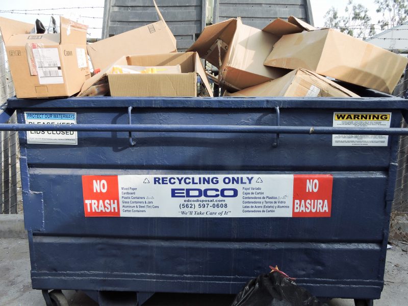 EDCO Commercial Recycling Bin 