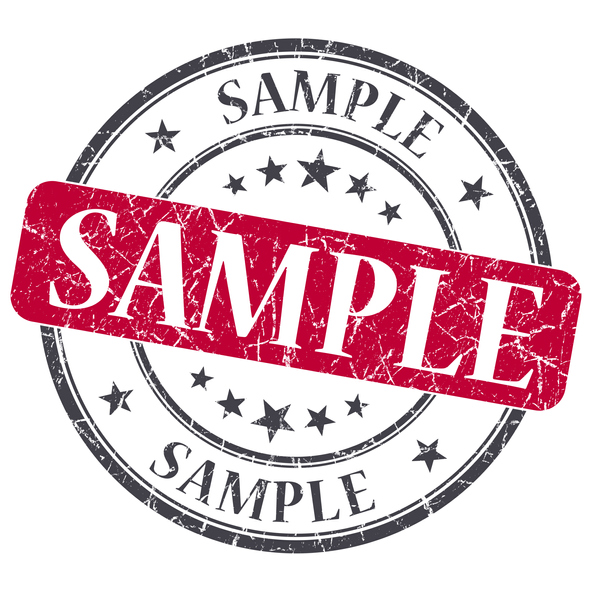 Sample Stamp