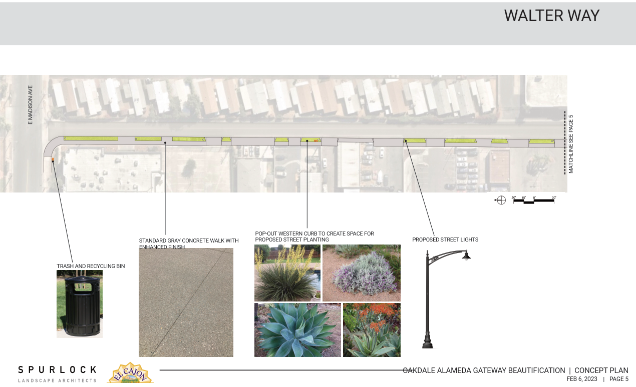 Oakdale Alameda Street Beautification Page 5