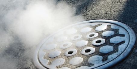 Manhole Smoke Image